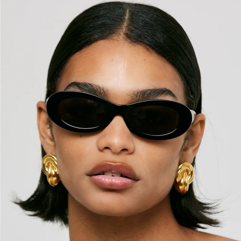 Aureum Collective Saint Germain Black Sunglasses